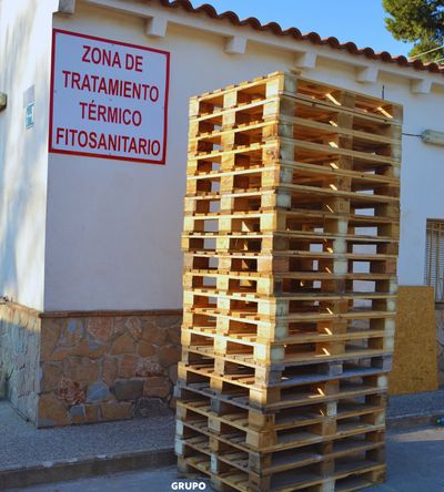 Zona de tratamiento térmico fitosanitario