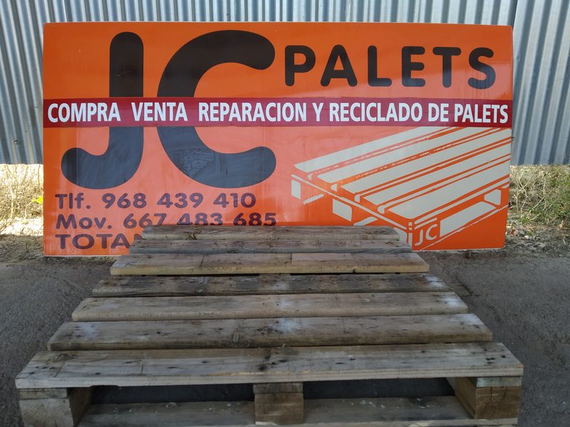 Palet industrial 100 × 100 perimétrico