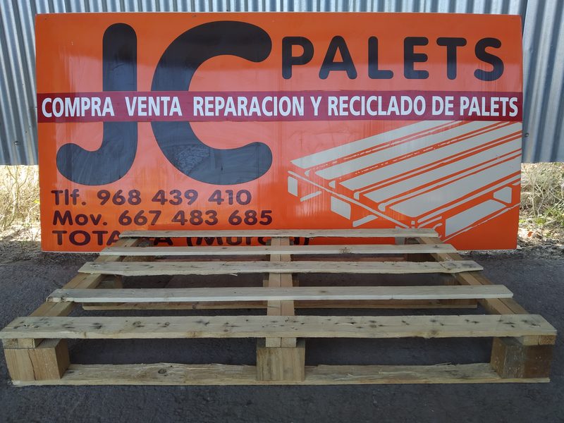 Palet 80 × 120 fino de 3 patines