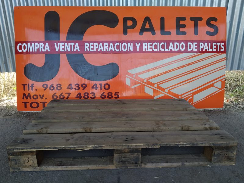 Palet europeo calidad transportista (negro)