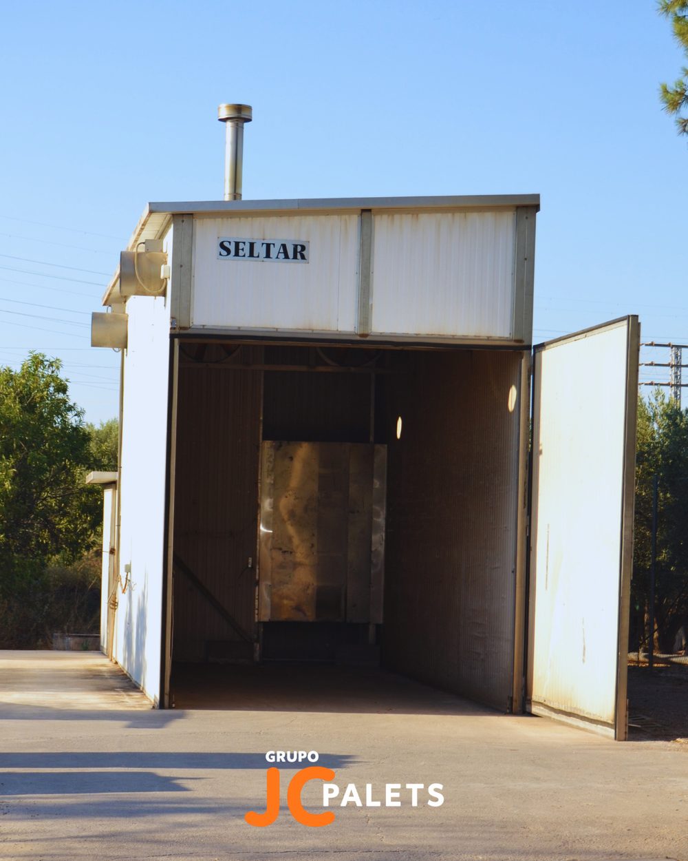 Cámara térmica NIMF-15 in-house de JC Palets