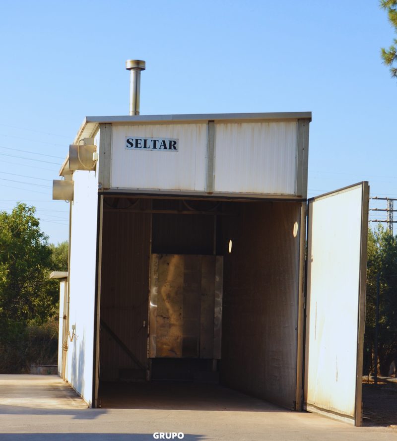 Nave de tratamiento térmico SELTAR para palets de exportación bajo norma NIMF-15